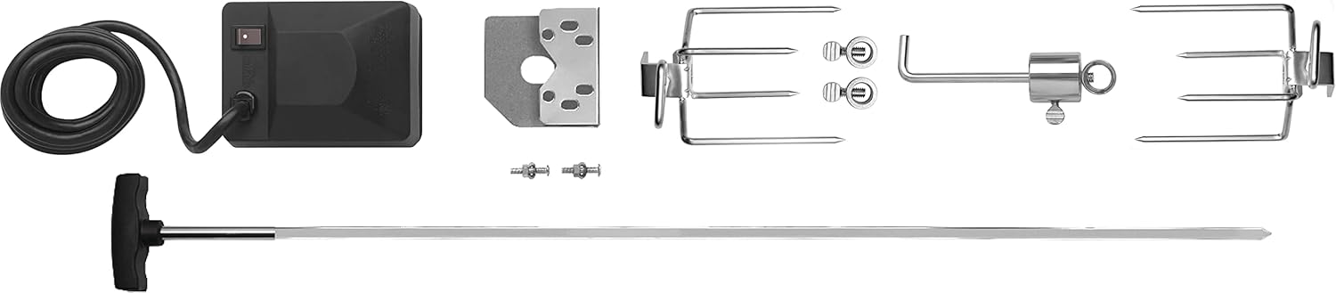 Napoleon 69211 Heavy Duty Rotisserie Kit for Large Grills