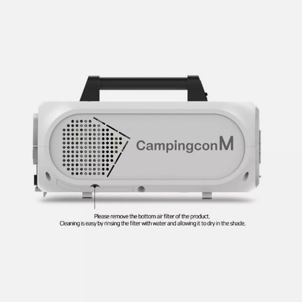CampingM portable air conditioner Convenient for outdoor activities 18.5(W)×7.5(D)×9.5(H) inch
