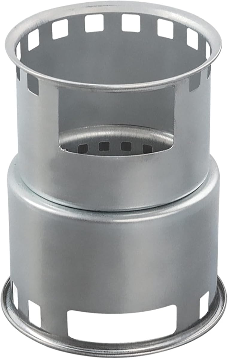 Wood Stove,Stainless Steel Camping Backpacking Stove,Bonfire Fire Pit, Outdoor Wood Burning Firepit, with Portable Carry Bag, for Camping, Cooking, Heating