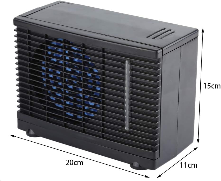 Evaporative Air Cooler,Portable 12V Car Truck Home Mini Air Cooler Evaporative Water Cooling Fan