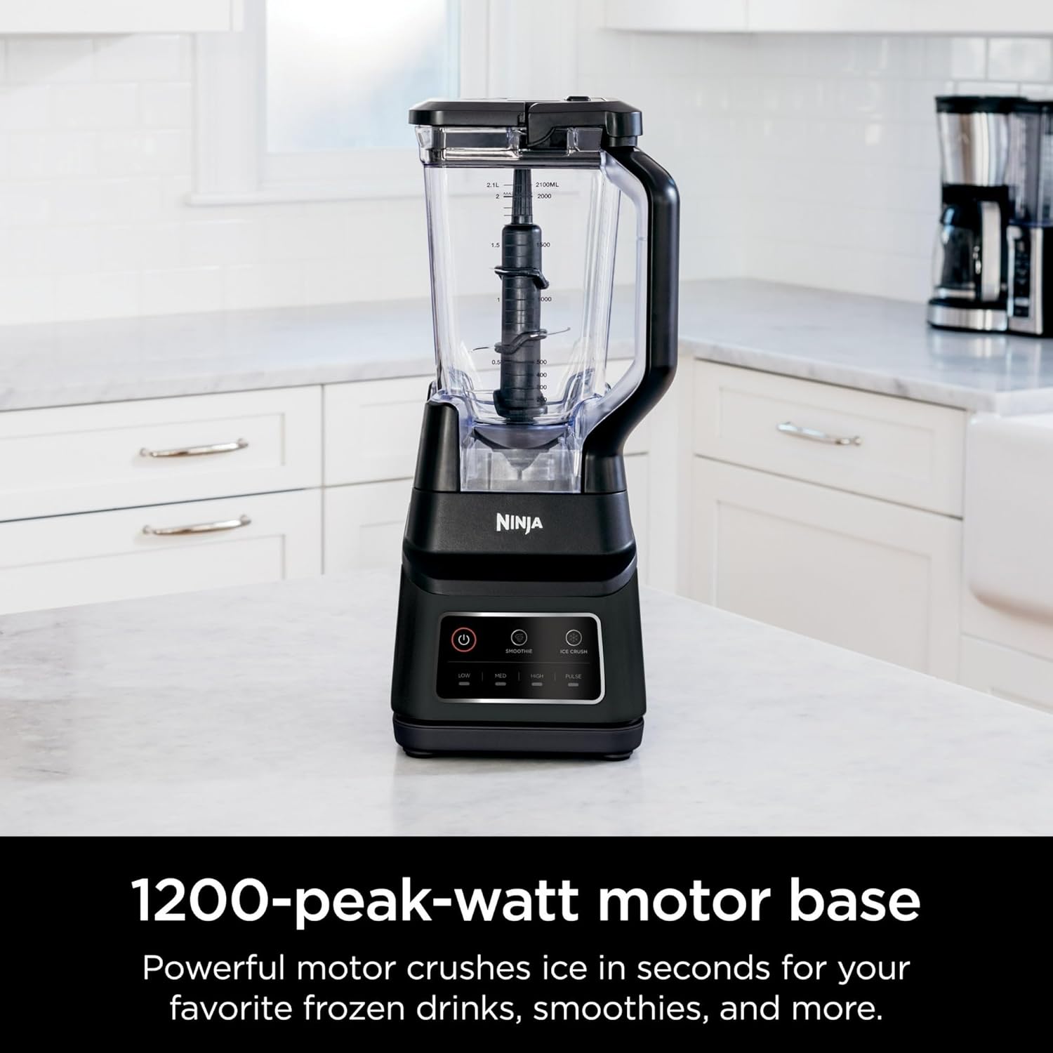 IT'S BRAZILIAN Ninja 1200W Professional Plus Blender with 2 Auto-iQ Programs, Smoothie & Ice Crush Functions, Large 72-Oz Pitcher for Home Use (Black)