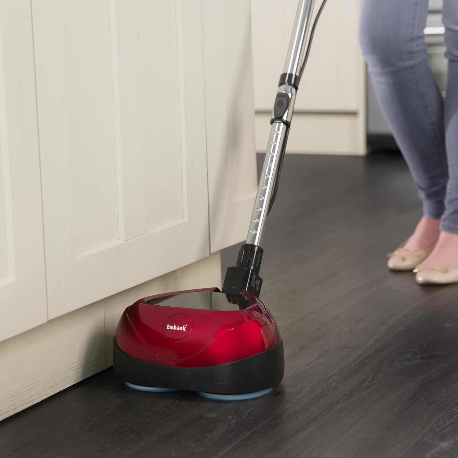 Ewbank EP170 Complete Floor Cleaner, Washer, Scrubber, Scourer, and Polisher, Interchangeable Brushes and Pads, 2200 rpm