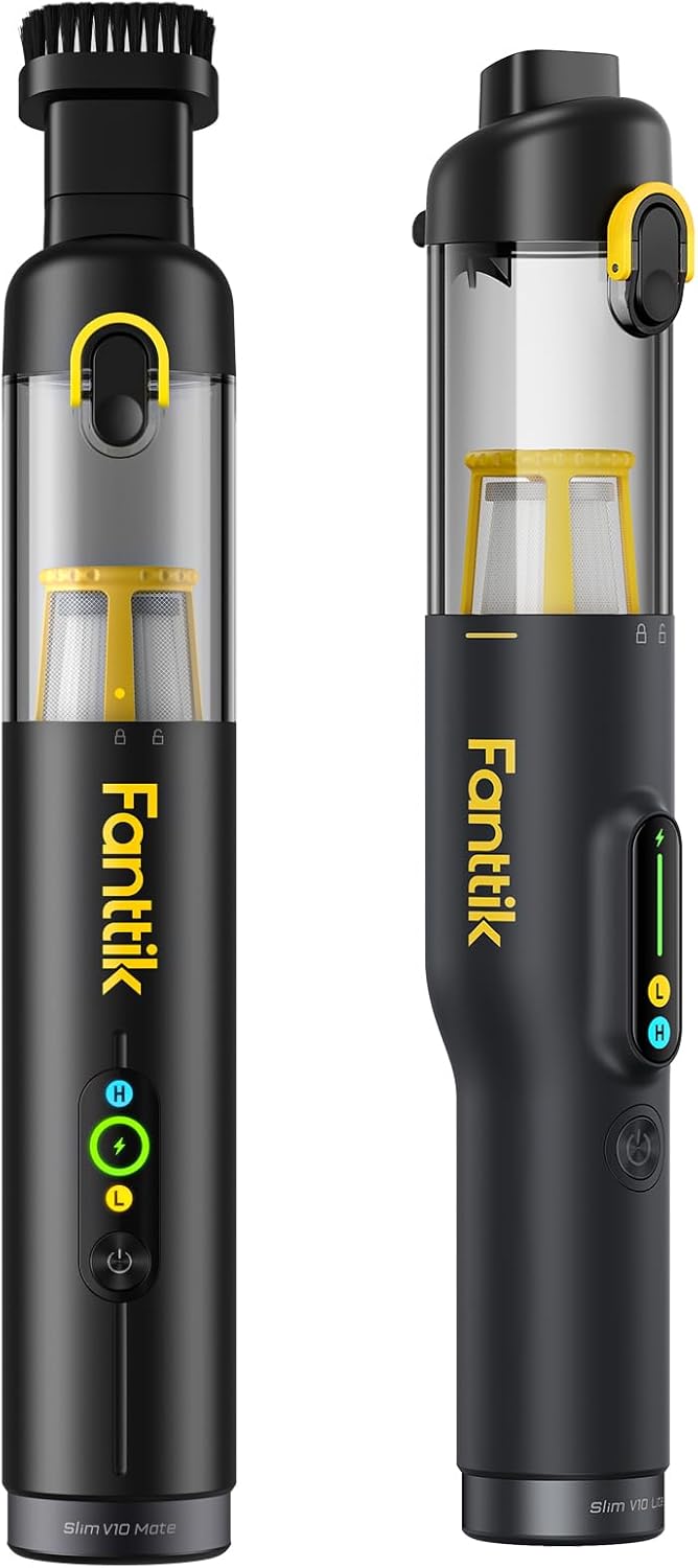 Fanttik Slim V10 Mate Cordless Car Vacuum Slim V10 Lite Cordless Handheld Vacuum