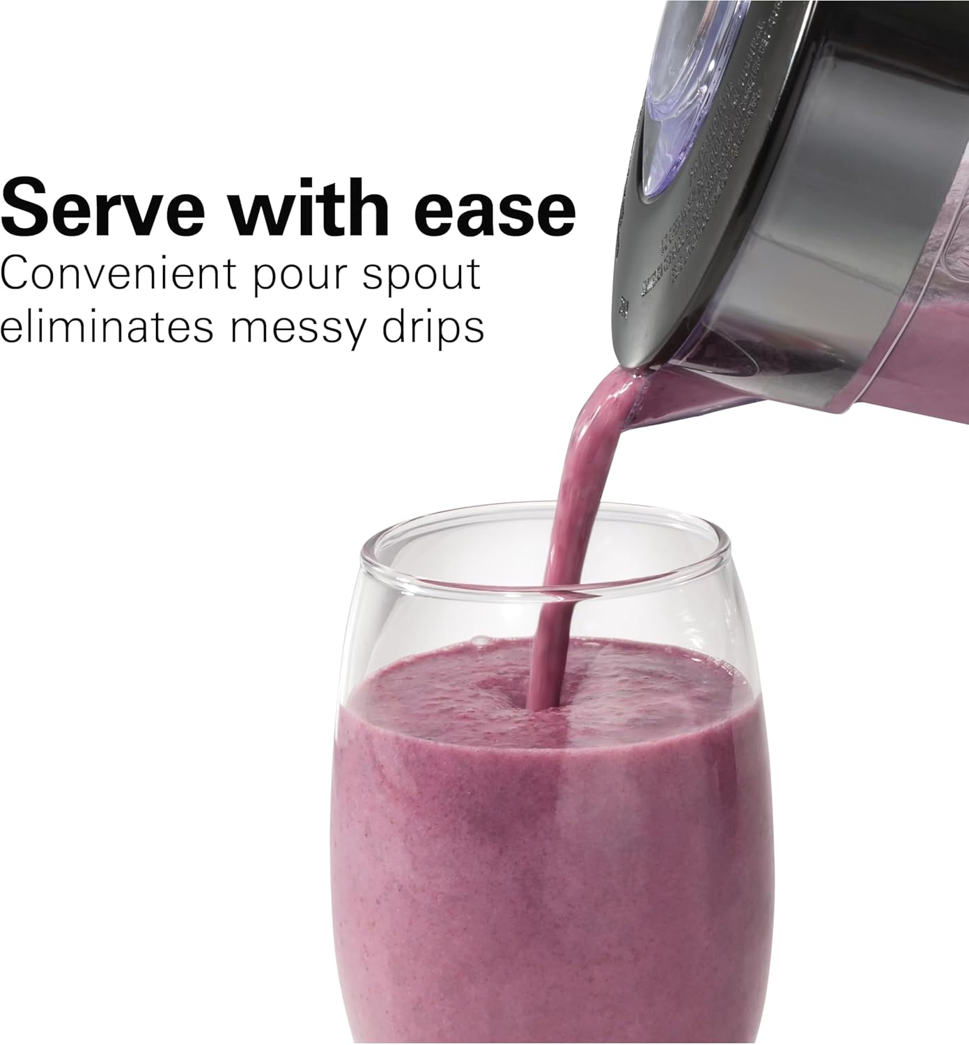 XDONE Smoothie Blender, 48 oz. Jar, 12 Blending Functions, Black