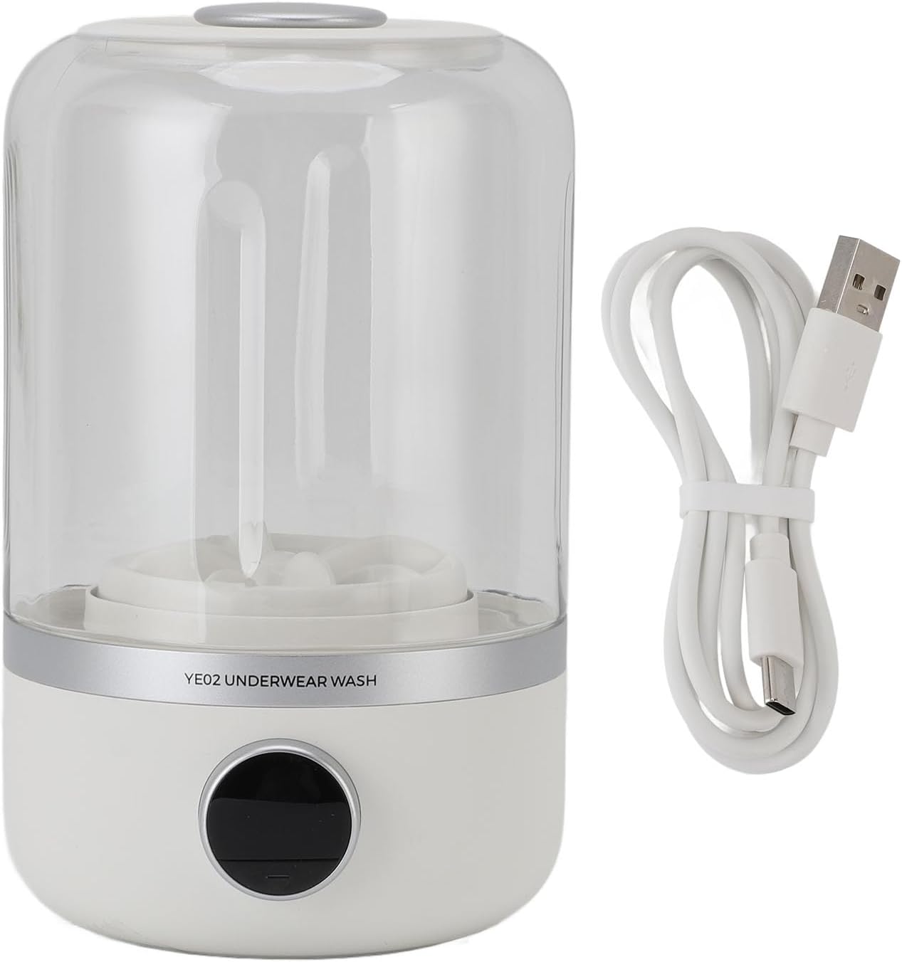 Portable Washing Machine,Deep Cleaning for Underwear, Socks Baby Clothes, Compact Travel Laundry,10W Quiet Rechargeable Mini Laundry Washer, for Apartment,Camping,Travel