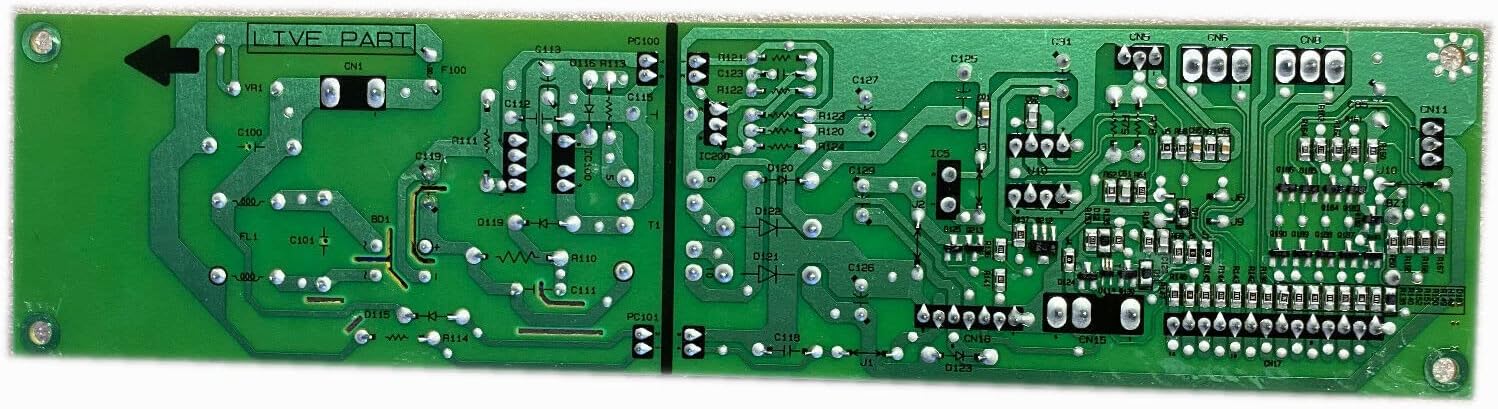 GLOB PRO SOLUTIONS EBR76928001 Microwave/Oven Power Control Board Replacement for and Compatible with Heavy Duty