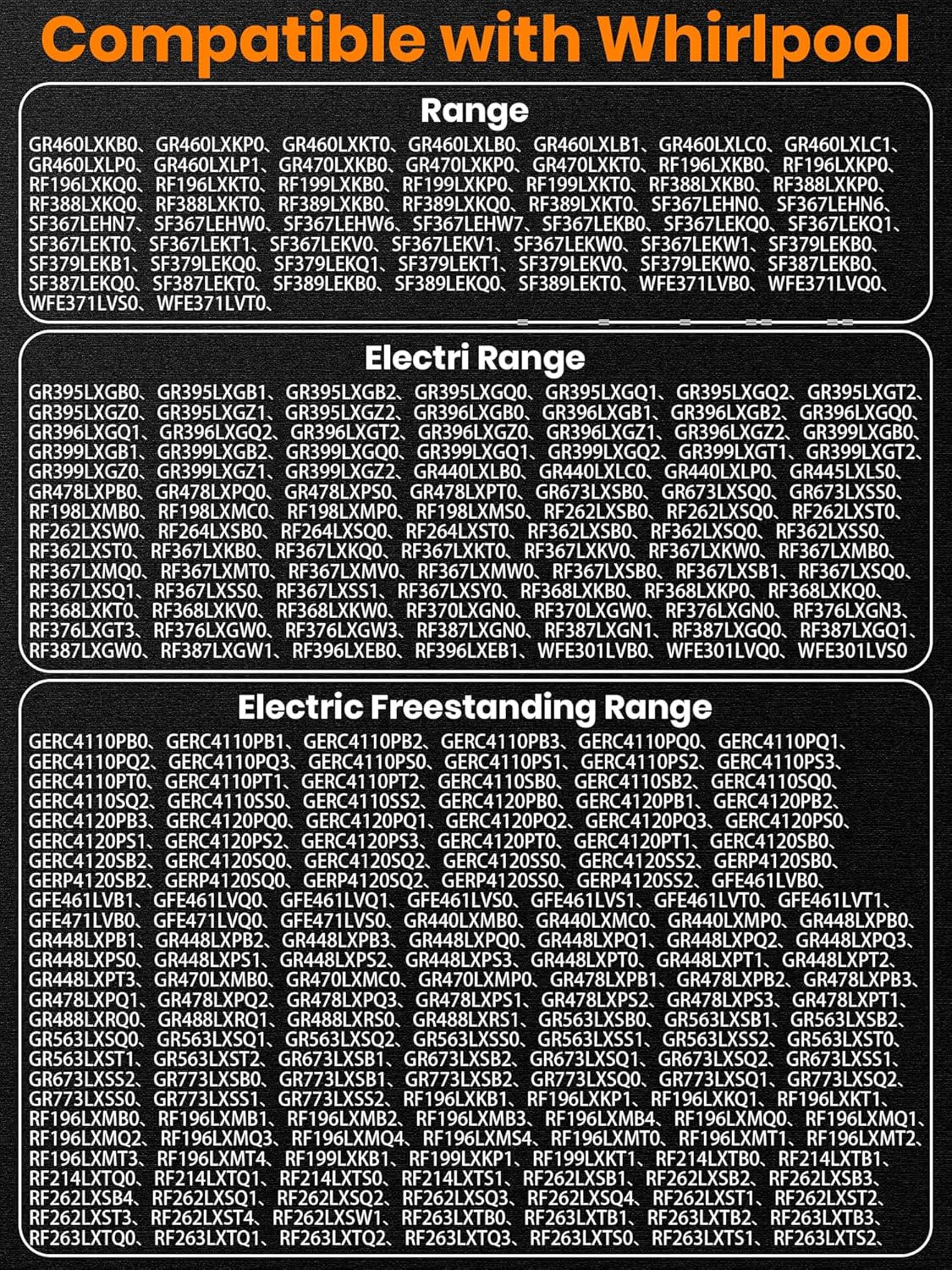 𝙐𝙥𝙜𝙧𝙖𝙙𝙚 WPW10118455 W10118455 Outer Oven Door Glass,29.5