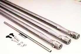 BBQ Grill 3-Pack Stainless Steel 29