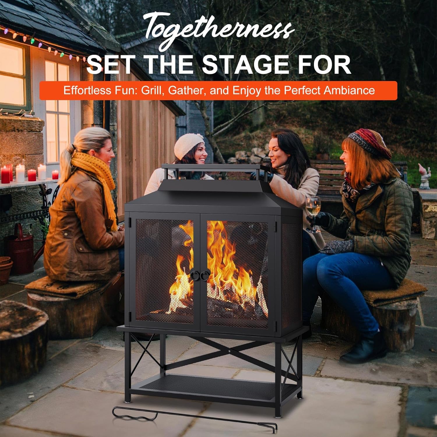 Fire Pits for Outside Wood Burning - 39