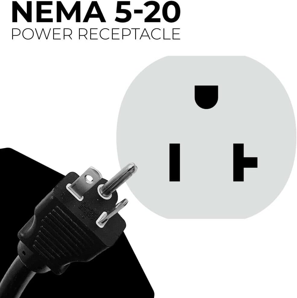 FORNO Oliena Espresso White 24″ 1750 Watt Compact Oven & 1000 Watt Microwave, 1.6 cu. ft.