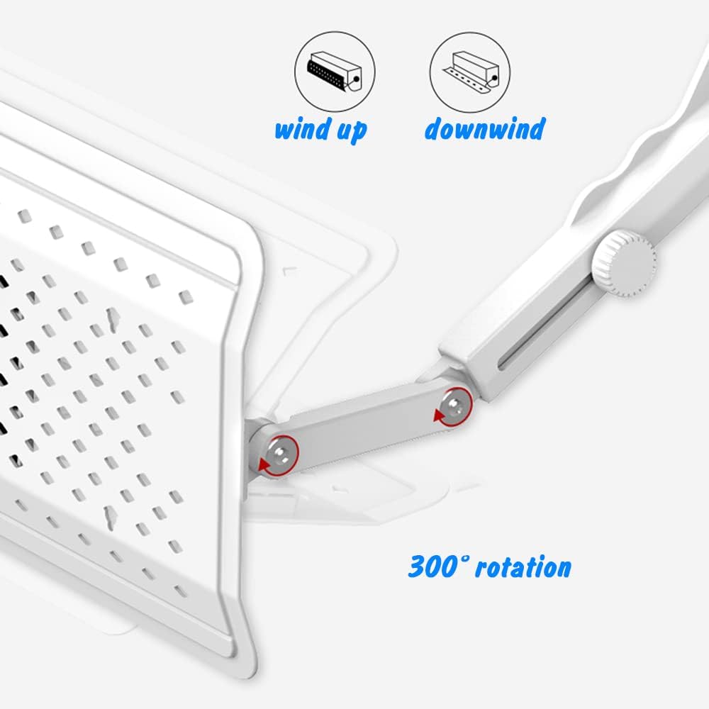 Wall-Mounted Air Conditioner Outlet Transfer Windshield Windbreaker Wall-Mounted Air-Conditioning Air Baffle for Home, Floor, Wall