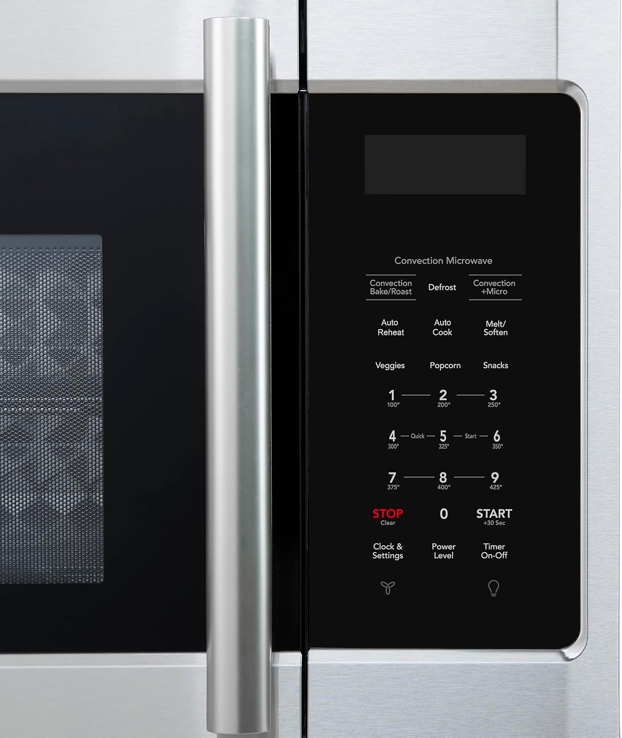 FORNO Fornace 30-Inch Over-the-Range Convection Microwave, 1.5 cu.ft Capacity – Stainless Steel Finish – 300 CFM 2-Speed Ventilation, Touch Glass Control, LED Cooktop Lighting – FOTR3038-30