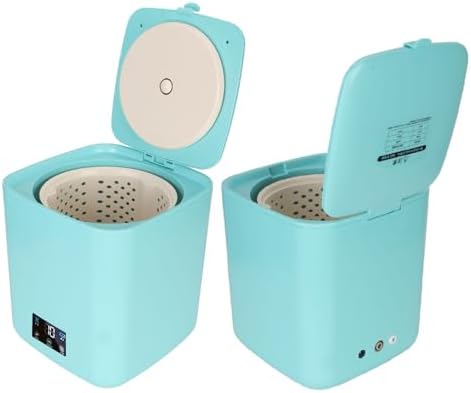 Portable Mini Washing Machine with Spin Dryer, 7L Compact Automatic Washer for Apartments, Dorms, RVs, Baby Clothes, Underwear, Socks