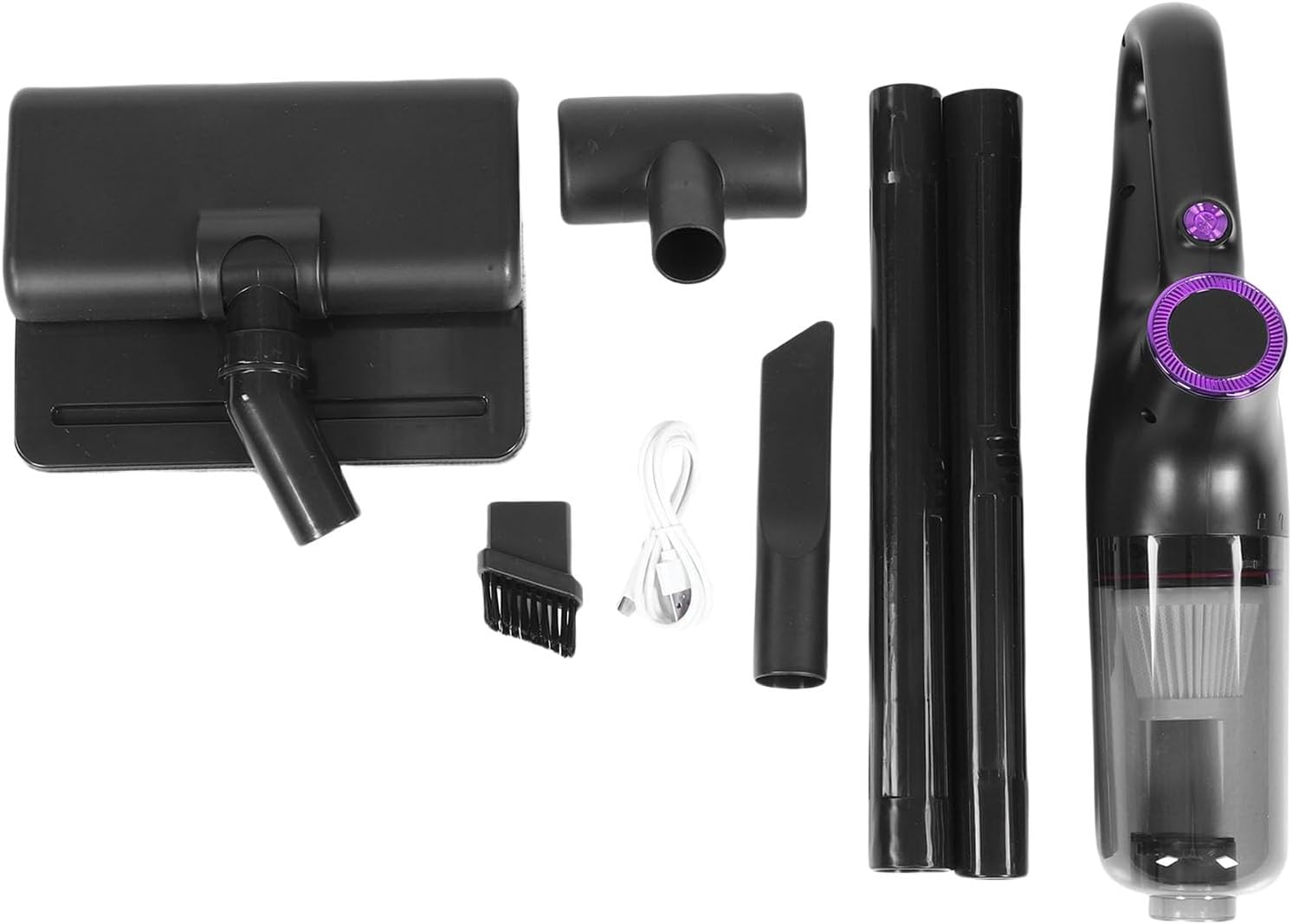 Cordless Vacuum Cleaner, Handheld Vacuum Cleaner with Washable, Reusable Filters, Versatile Upright Model Transform to a Handheld Unit, for Hardwood, Marble, Tile Floors