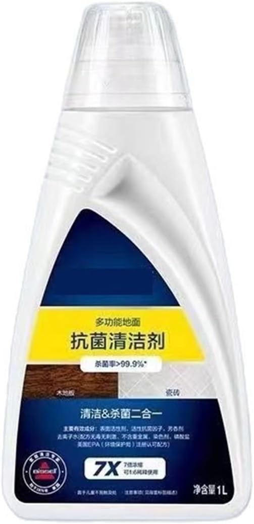 Vacuum Cleaner Cleaning Fluid，Floor Cleaning Solution Liquid，Compatible For BISSELL (Color : 1L 1PCS)