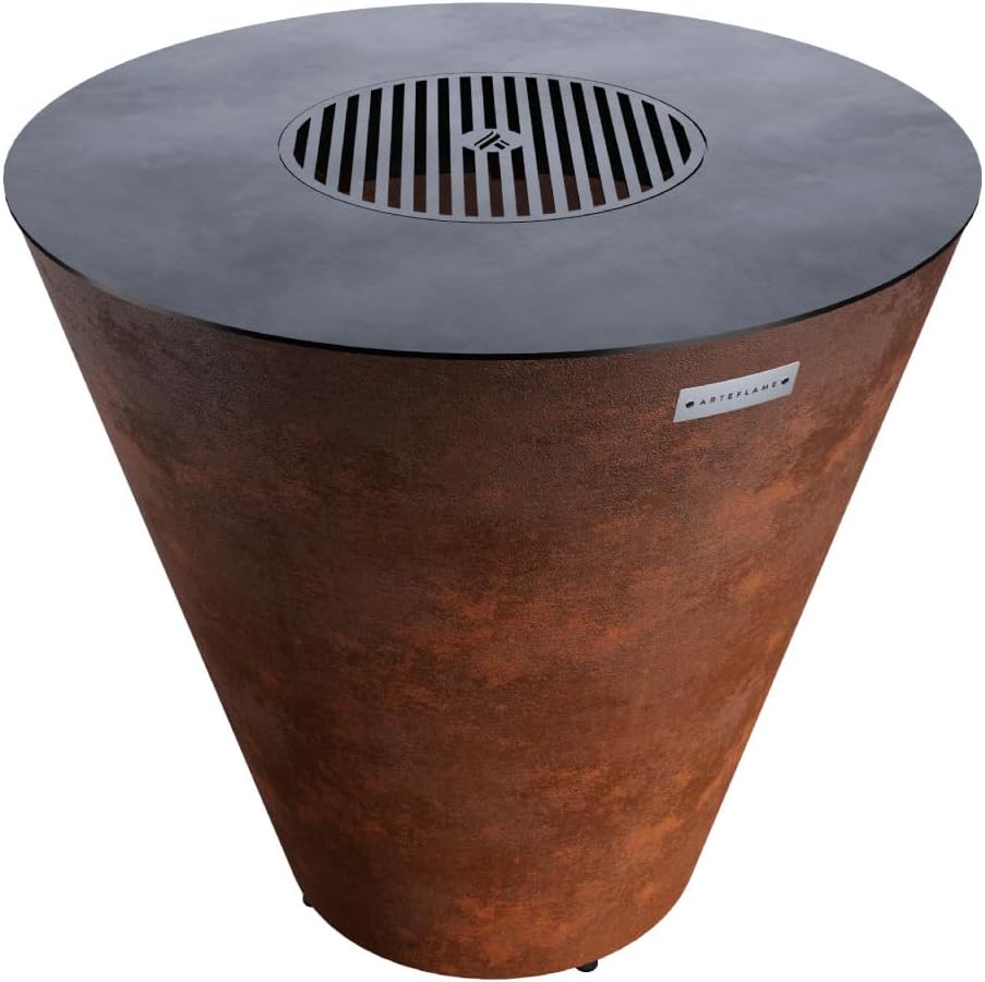 ARTEFLAME Charcoal BBQ Grill, Griddle, and Fire Pit | Gourmet Outdoor Cooking Essential | Steakhouse Searing (40