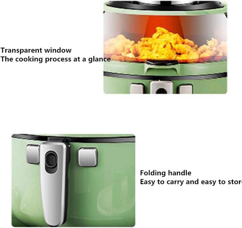Air Fryer 6. 5 Liter Capacity Air Fryer Household Automatic Intelligent Oil Free Smokeless Air Energy Oven Replace Deep Fryer hopeful