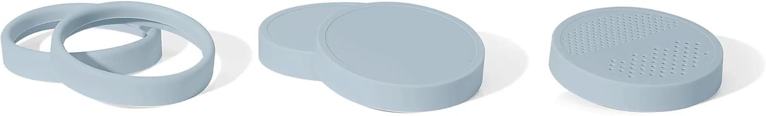 Beautiful Personal Blender, 12 Piece Set by Drew Barrymore (Cornflower Blue)