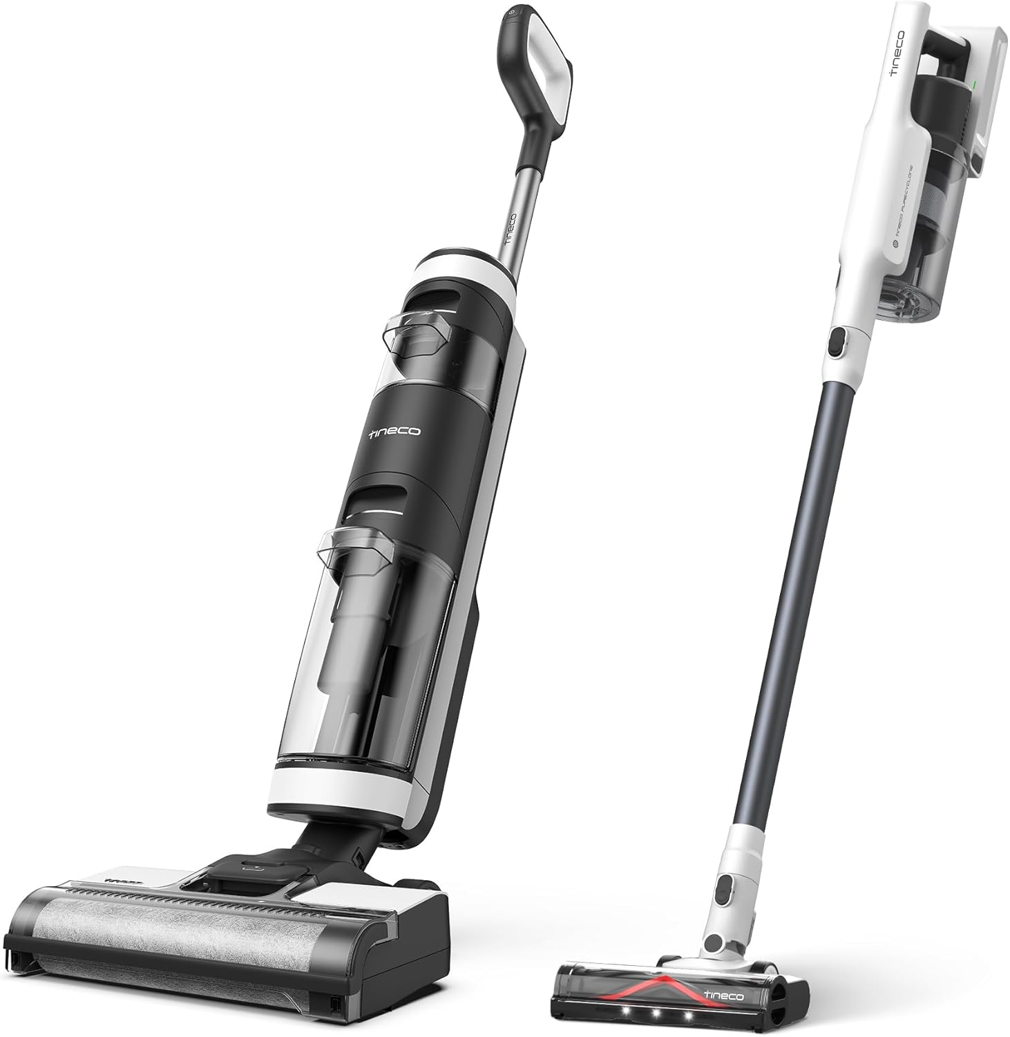 Tineco Floor ONE S3 Cordless Hardwood Floors Cleaner A30S Cordless Stick Vacuum Cleaner, 160W Suction, 60Min Runtime