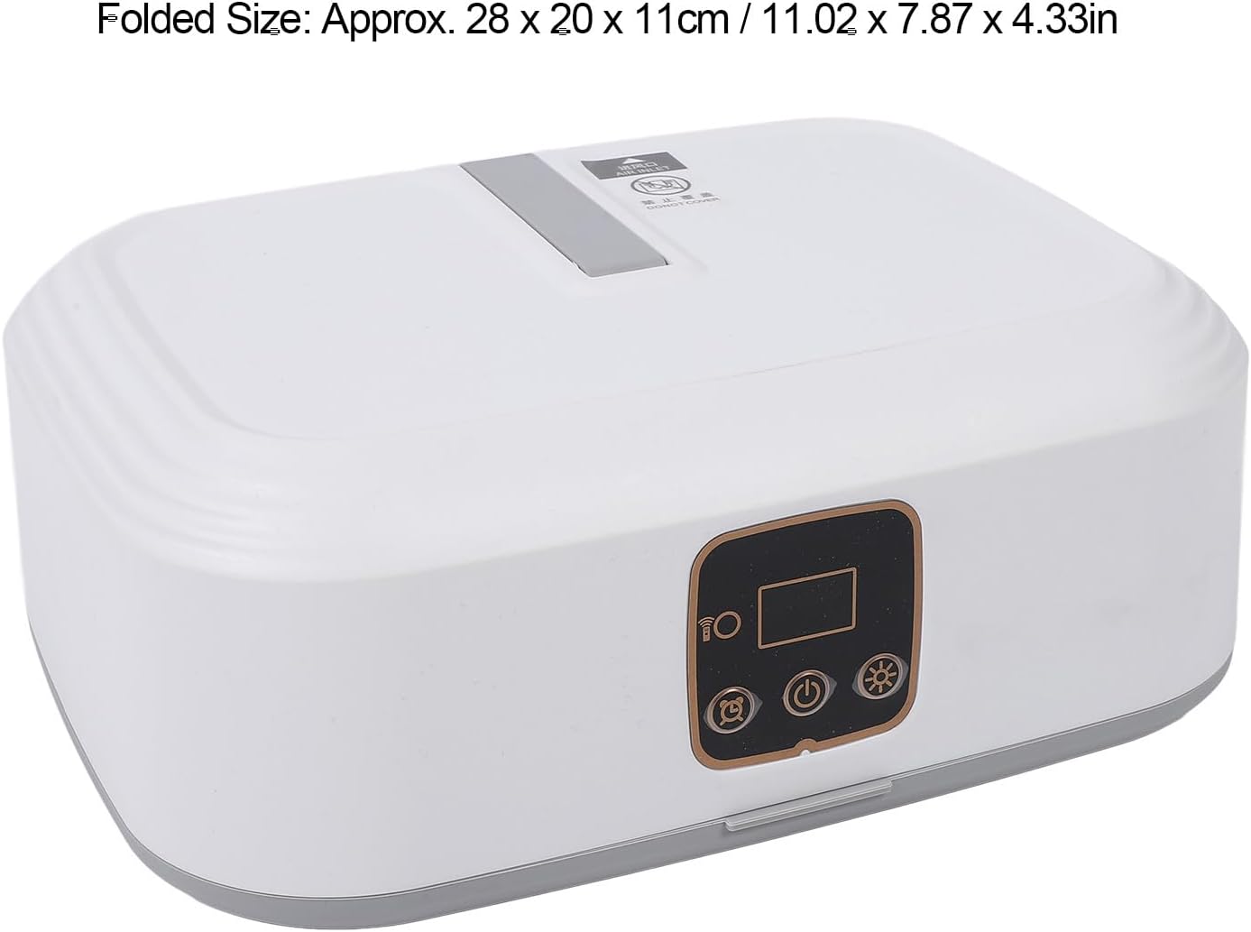 Portable Clothes Dryer, 600W Digital Display Foldable Electric Drying Machine Hanging Clothes Dryer Portable Dryer with 55-60°C Thermostatic Drying for Apartment Dorm RV Travel