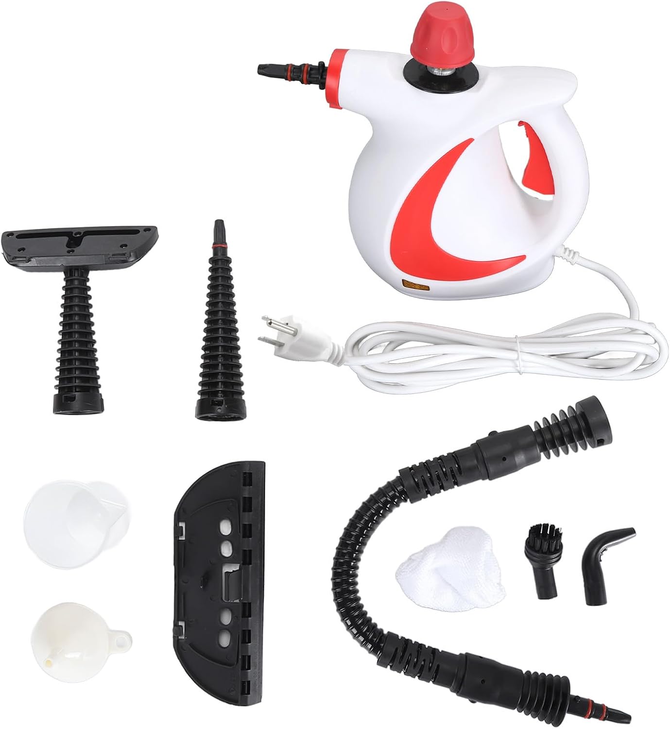 Handheld Steam Cleaner, Multipurpose Portable High Pressure Steam Cleaning Machine for Upholstery Furniture Sofa Couch Floor (US standard 110V)