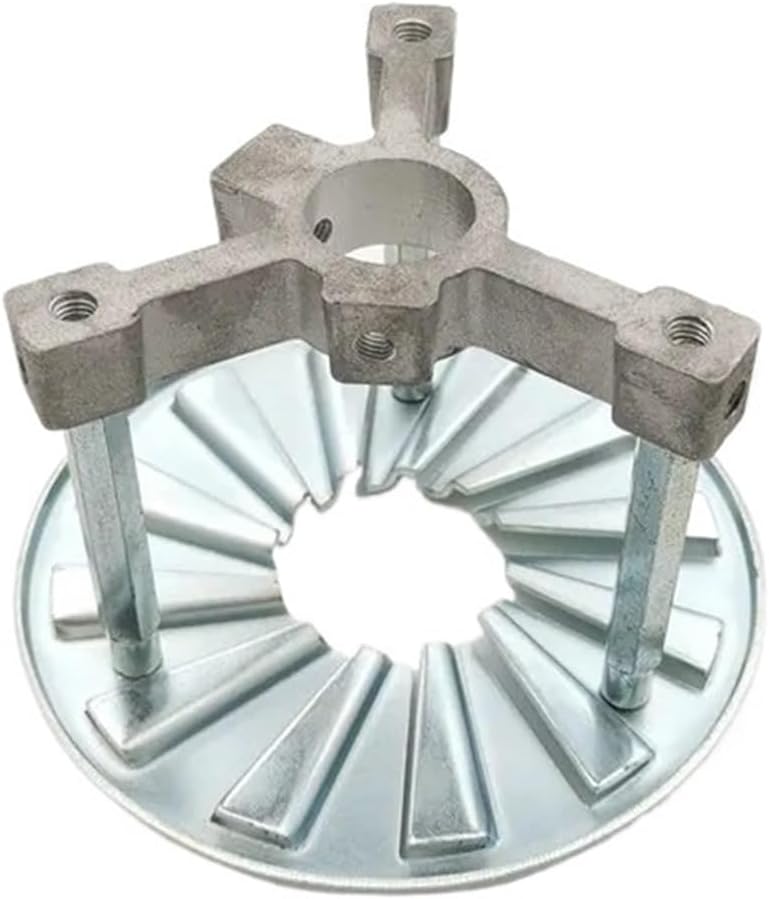 OD102MM Burner Flame stabilizing disc methanol Diesel Single/Double/Three Hole fire swirler air swirler for Boiler Oil Burner(Blue)