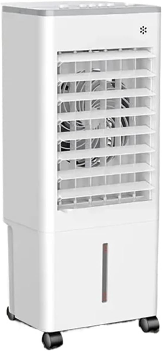 Portable Air Conditioner, Air Conditioning Fan Small Air Cooler Single Cooler Fan e Air Conditioning Fan,Desktop Fan for Home Outdoors(Mechanical control)