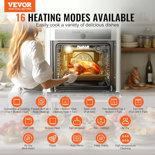 VEVOR Single Wall Oven, 24
