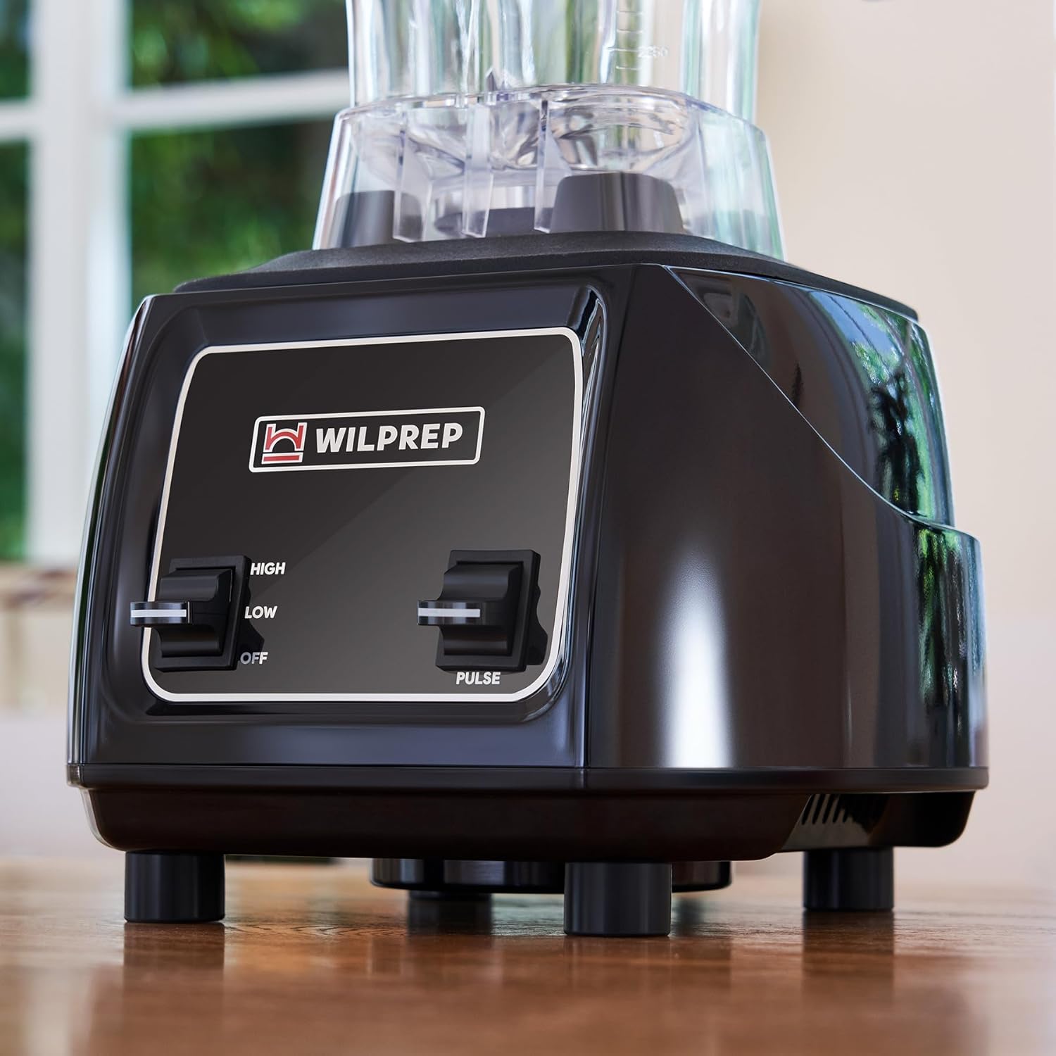 WILPREP 3.5 HP Blender, Toggle Switch, Adjustable Speed, BPA-Free 64 oz Jar