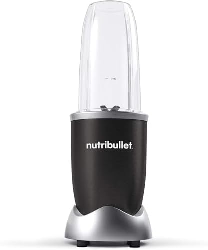 NutriBullet Pro 900W Single-Serve Blender Exclusive Bundle (Black Stainless)