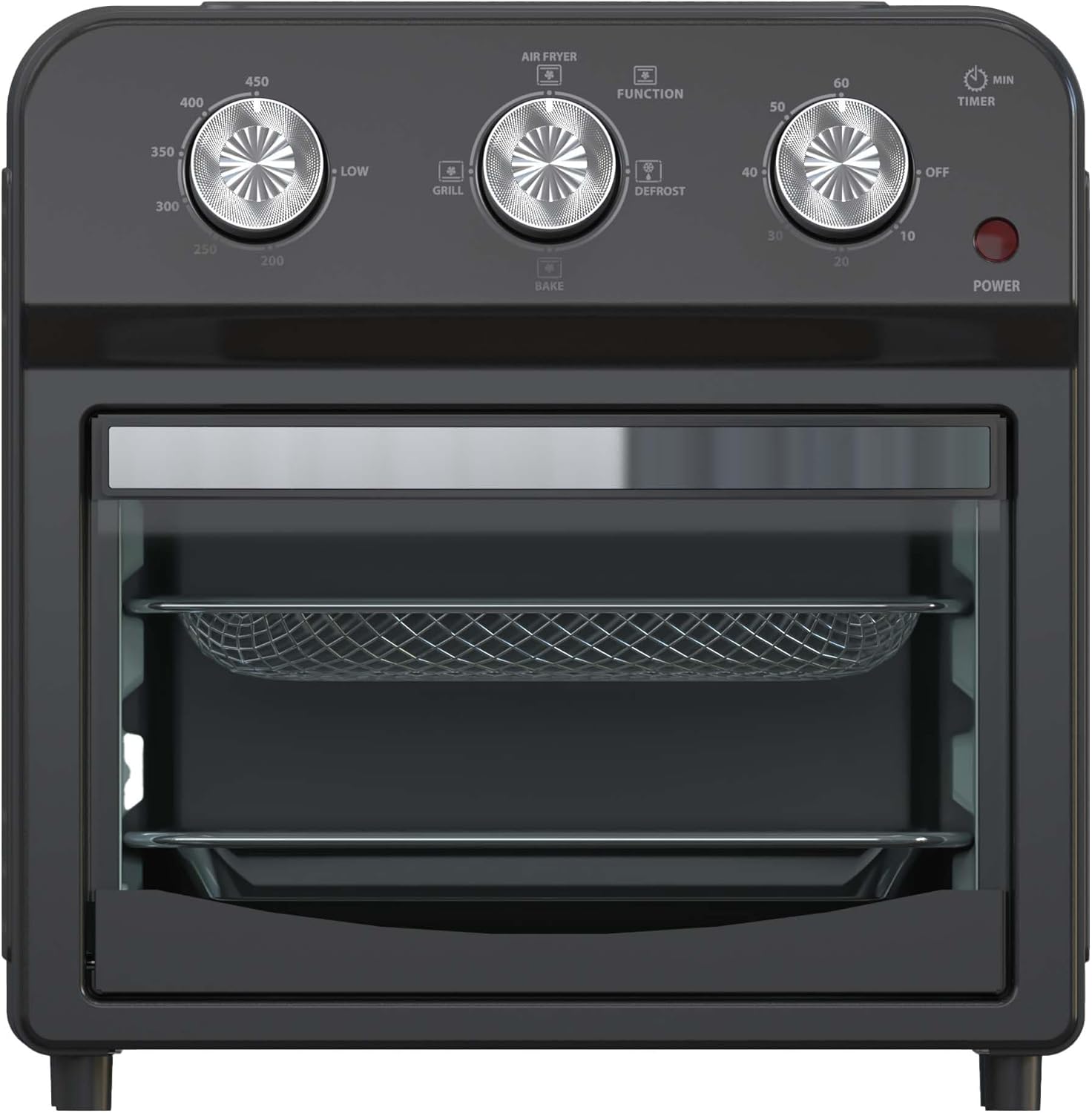 12.5 Quart Air Fryer Toaster Oven - 1500W 7-in-1 Multifunction Convection Oven