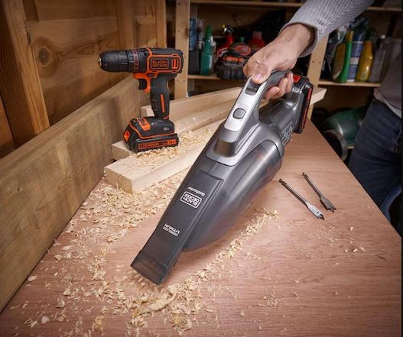 Black and Decker BCHV001 18v Cordless Hand Dustbuster No Batteries