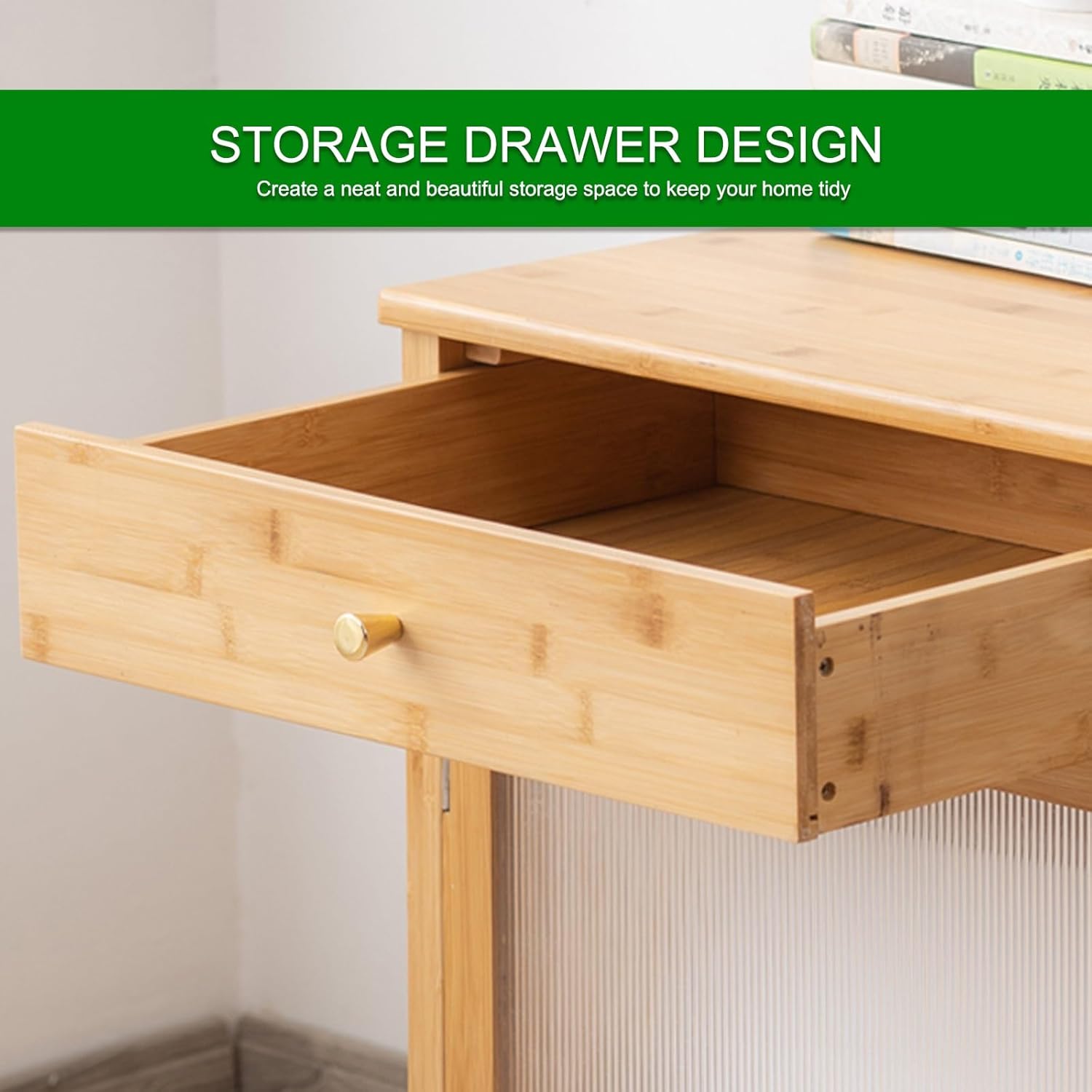 Robot Vacuum Stand Cabinet, Storage Cabinet with Doors for Robot Vacuum Cleaner, End Table for Living Room & Home Organization, Portable Robot Night Stand(Yellow,55.5 * 46 * 73.5cm)