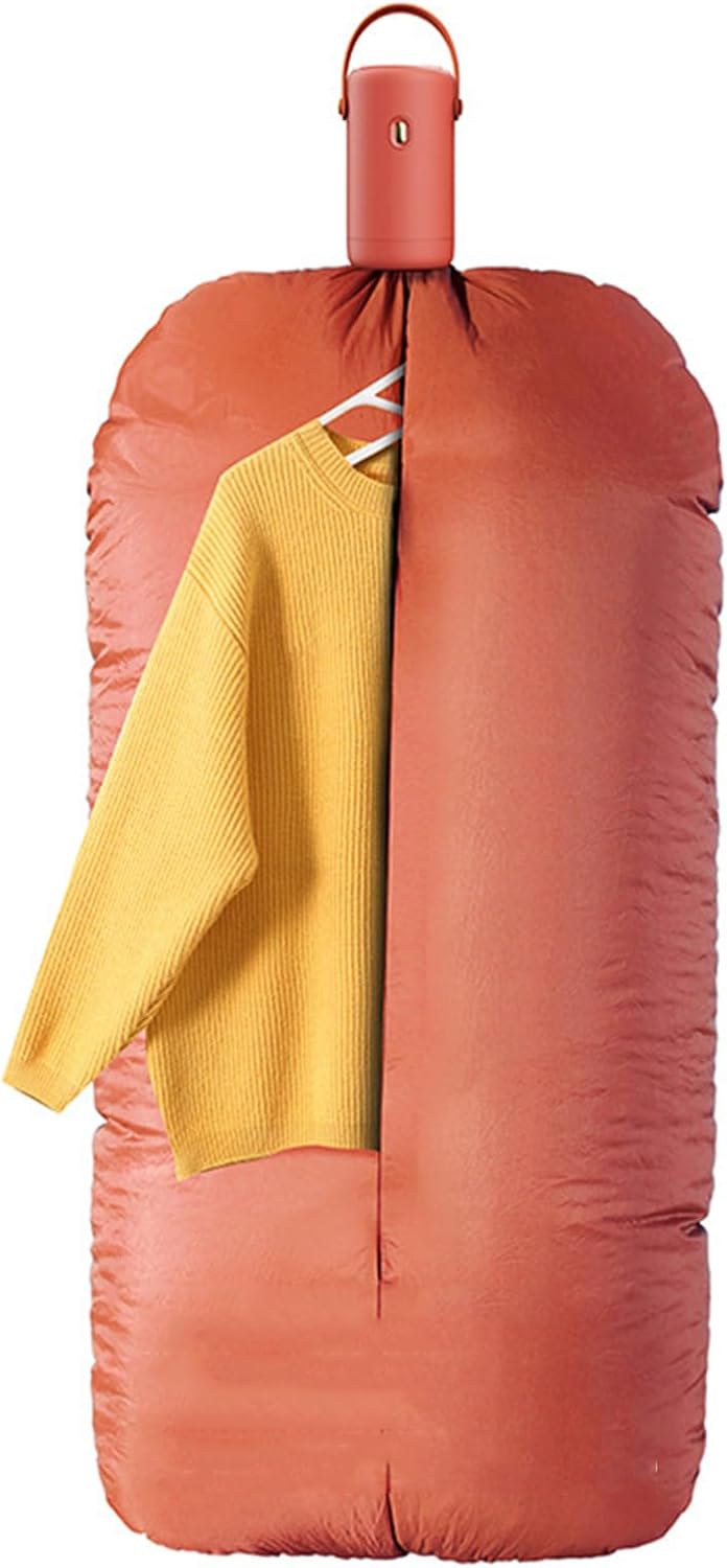 Home Dryer, Clothes Dryer, Portable Small Underwear Drying for Business Trips, Foldable Clothes Dryer,Orange