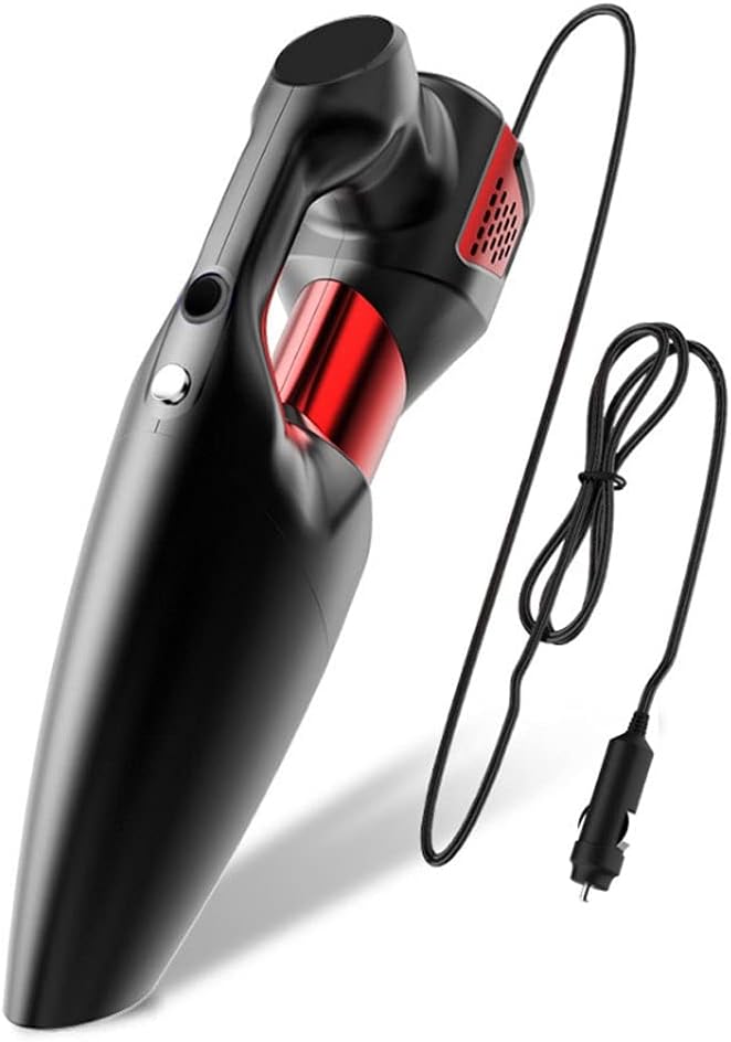 Car Vacuum Cleaner - Handheld Vacuum Cleaner 4500Pa Suction, Car Vacuum Cleaner High Power, Hand Vacuum Wet and Dry Cleaning Portable Vacuum Cleaner (Black)