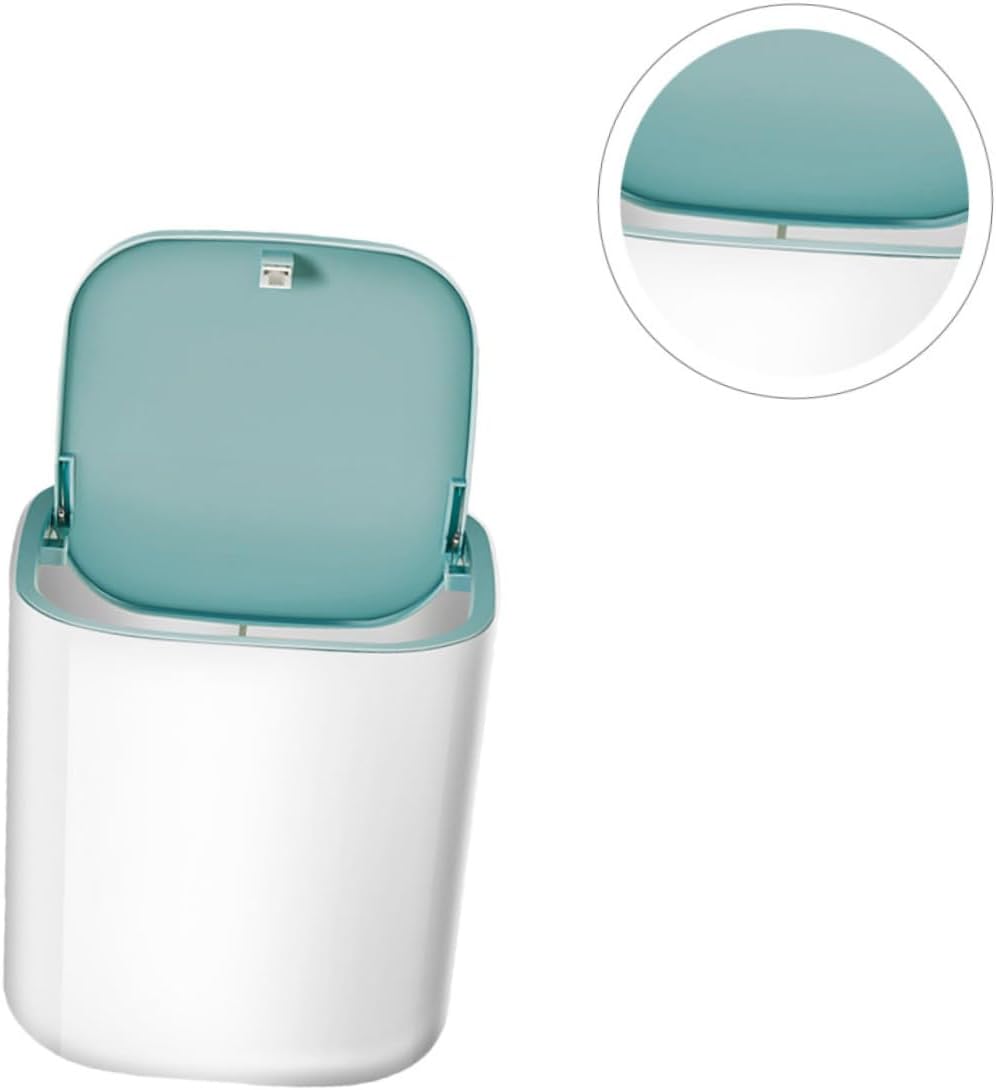 Portable Mini Washing Machine with Strong Turbine Compact Household Washer for Travel and Home Use for Clothes Socks and Underwear Blue with Barrel