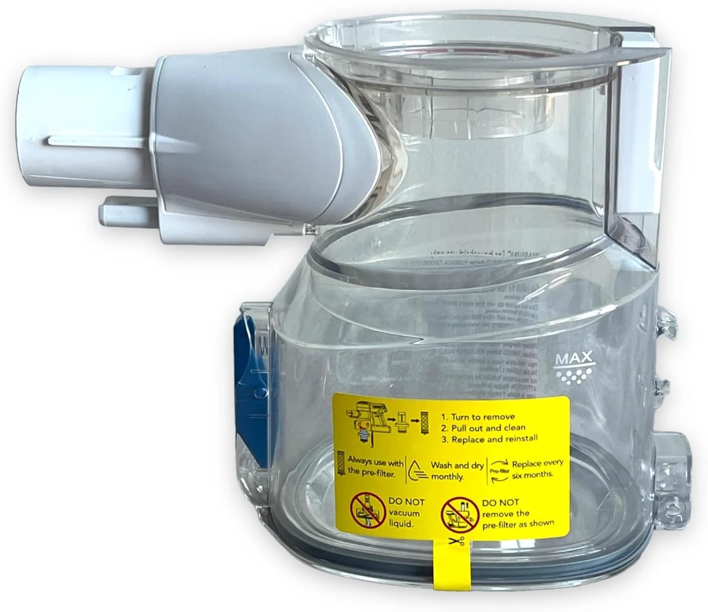 Dustbin Canister Assembly， Replacement Part。 Compatible for Tineco A10 Hero。 Vacuum Cleaner Accessories