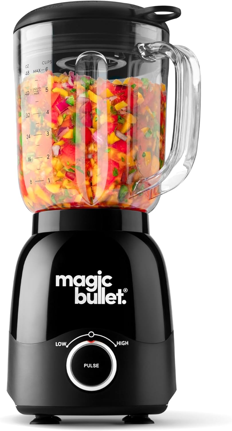 magic bullet Blender, 48oz Pitcher, Simple Speed Dial - MBF50100AK