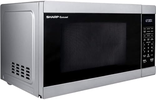 Sharp 1.1 cu. ft. Mid-Size Countertop Microwave Oven (SMC1162HS)