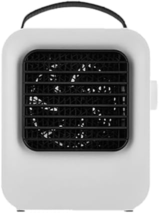 Desktop AC Unit, Portable Air Conditioner with Adjustable Wind Speed, USB Type C Interface, LED Touchscreen, Quiet Cooling Fan for Bedroom or Office