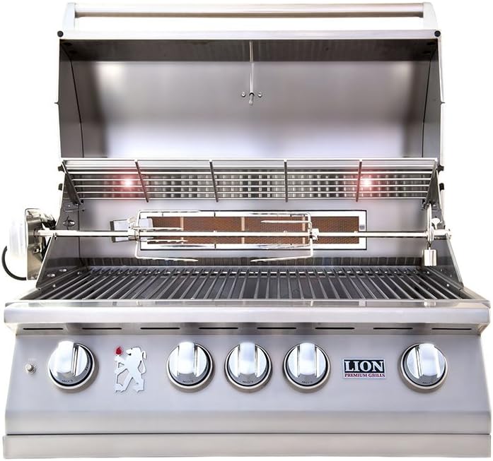 LION L75000 Built in Premium BBQ Liquid Propane Grill