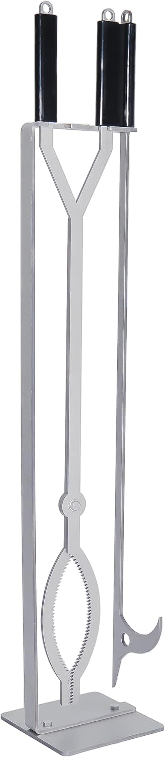 Stainless Steel Fire Pit Tools Set with 40