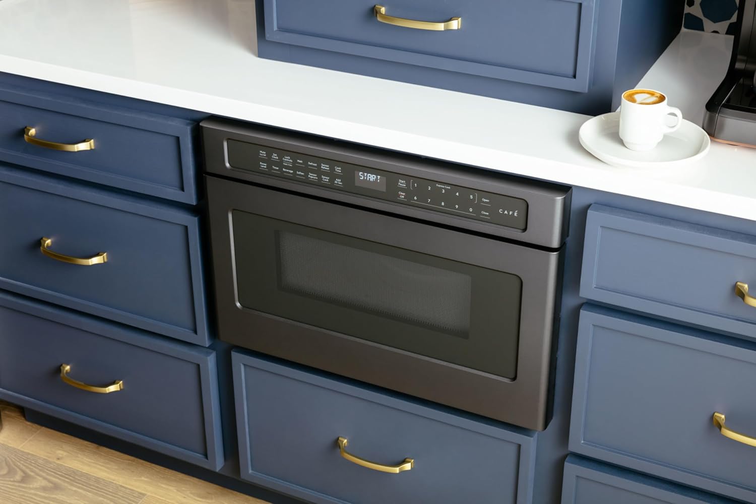 Café CWL112P3RD5 1.2 Cu. Ft. Matte Black Microwave Drawer