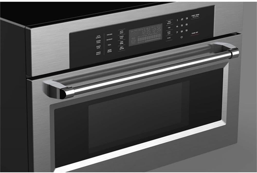 Pemberly Row Stainless Steel Air Fryer & Convection Built In Microwave