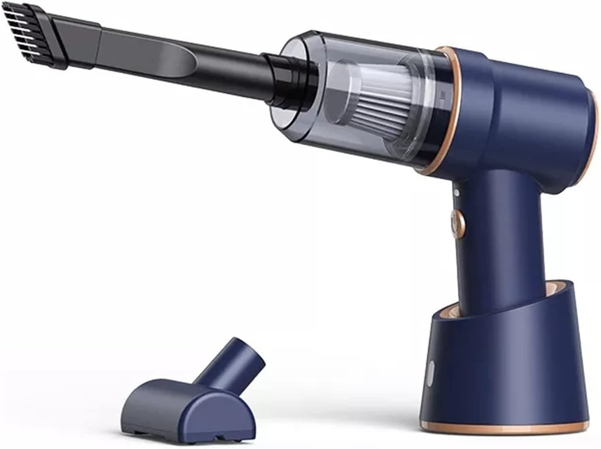 Hand Held Vacuum, Chargable Wireless Vacuum Cleaner Inflatable 45000Pa 120W High Power for Home Air Blower Handheld Portable Mini Cleaning