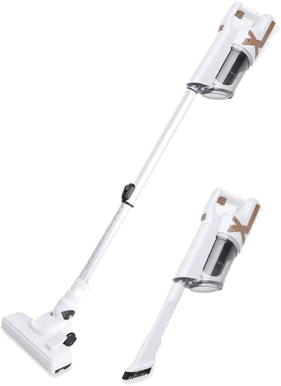 Handheld Vacuum Clean,Upright Vacuum Cleaner Cordless Vacuum Cleaner, Handheld Stick Vacuum Lightweight 5Kpa Power Suction 2-in-1 Rechargeable for Home and Car Cleaning
