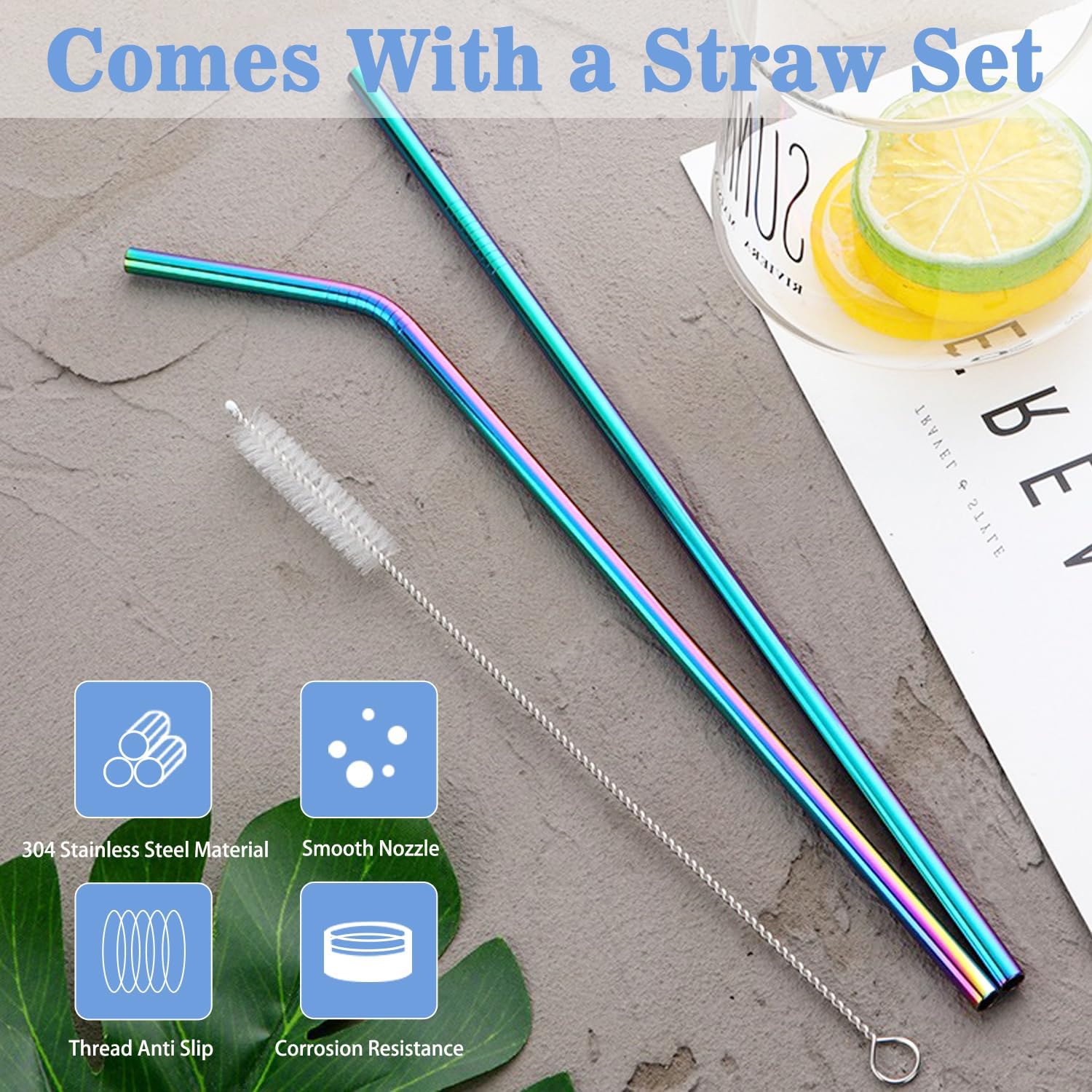 13.5oz Portable Blender for Smoothies, Shakes, and Juices - USB Rechargeable Mini Blender Cup With Protection Design for Home, Office, Outdoors - Multi-purpose BM1-B1