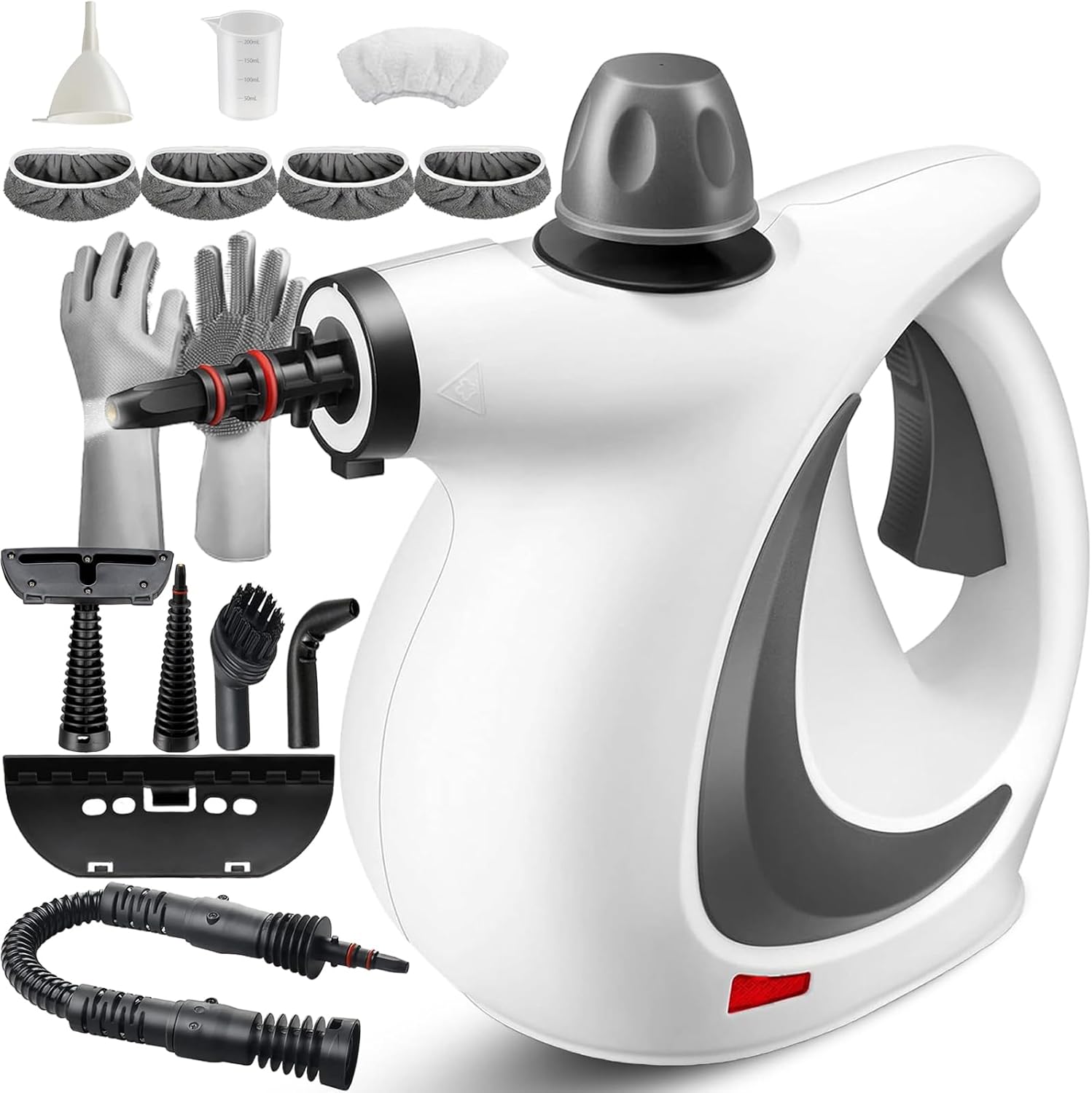 Steam Disinfectant Steam Cleaner, 2026 Upgrade Hand Held Steam Cleaner for Home Cleaning, Car Interior, Kitchen, Furniture,Carpet, Tile|Multiple Nozzles