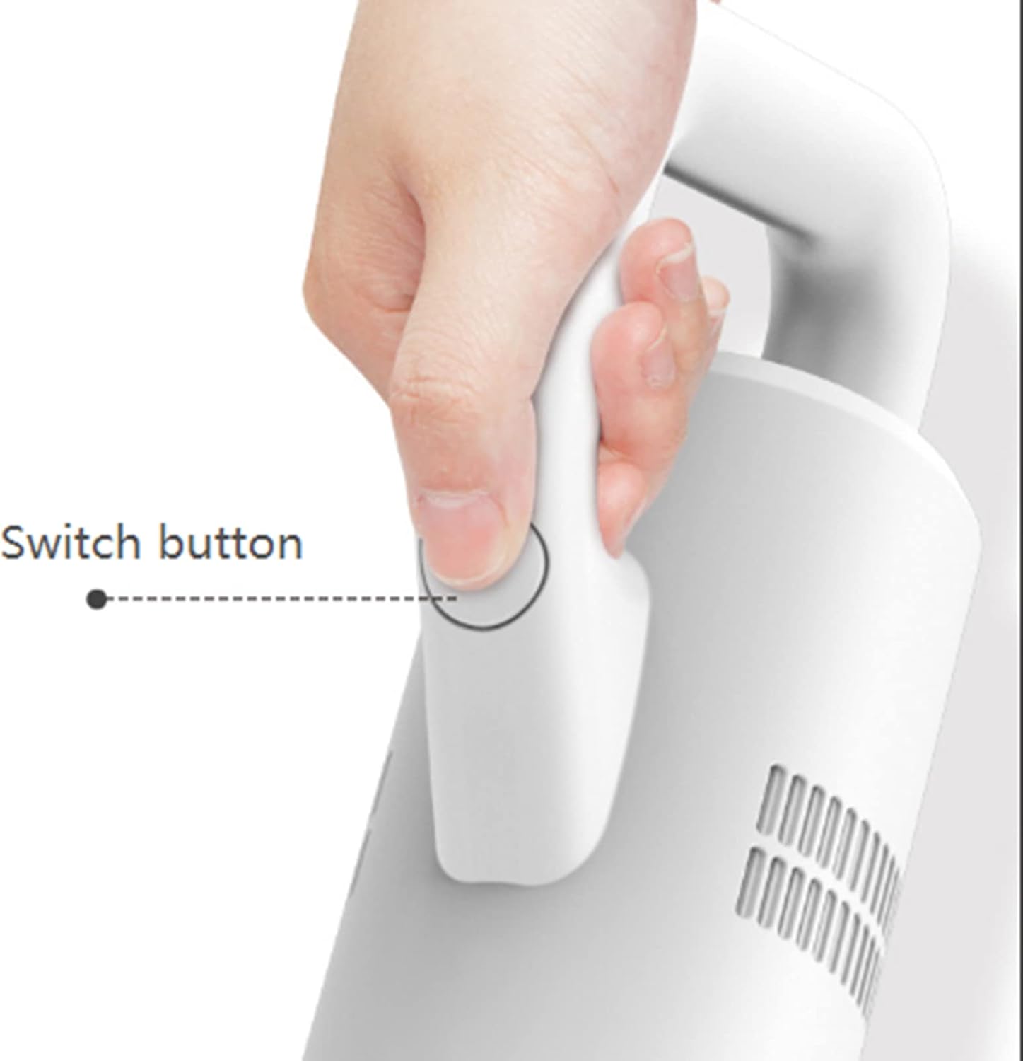 Portable Car Vacuum Cleaner Home Car Dual Purpose Rechargeable Handheld Powerful Vacuum Cleaner for Home, Pet Hair, Car Cleaning