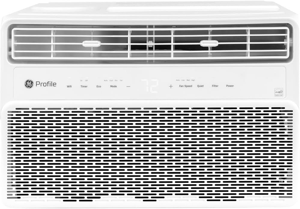 GE PWDV08WWF PROFILE 8,000BTU Inverter Window Air Conditioner (Renewed)